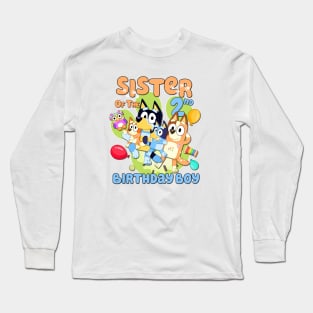 Bluey and Bingo sis birthday Long Sleeve T-Shirt